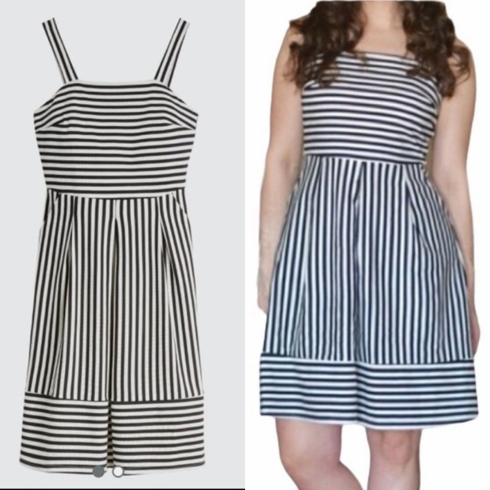 Brixon Ivy striped dress with pockets Size  S